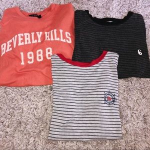 L.A. Hearts Small Tee Bundle 💞